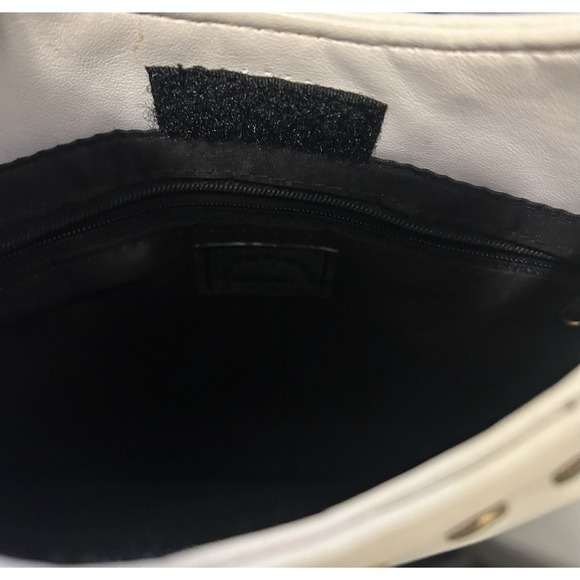 Fashion Express Original White Studded Bag RARE - Picture 3 of 6